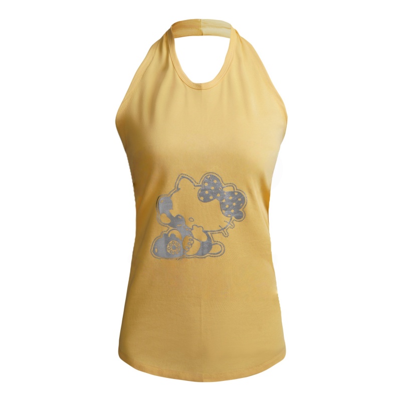 Longline Athletic Tank(Outerwear) — Yellow
