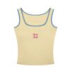 Digital Embroidery Fashion Tank