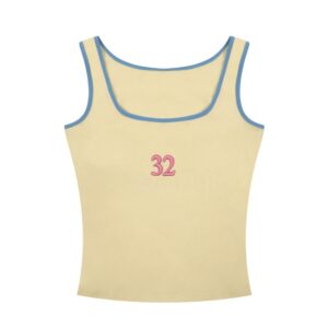 Digital Embroidery Fashion Tank