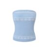 Slim-Fit, Flattering Blue Knit Tank